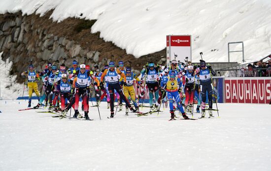 Биатлон. Чемпионат мира. Женщины. Масс-старт