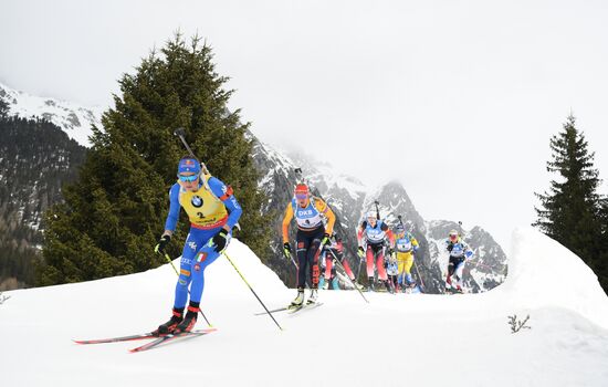 Биатлон. Чемпионат мира. Женщины. Масс-старт