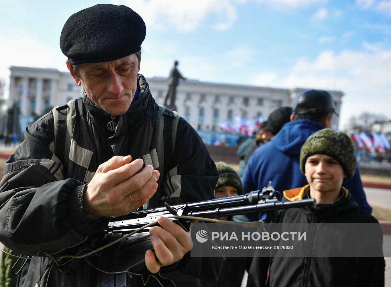 Празднование Дня защитника Отечества 