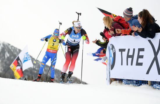 Биатлон. Чемпионат мира. Женщины. Масс-старт