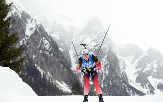 Биатлон. Чемпионат мира. Женщины. Масс-старт