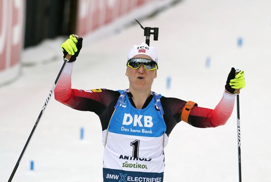 Биатлон. Чемпионат мира. Женщины. Масс-старт