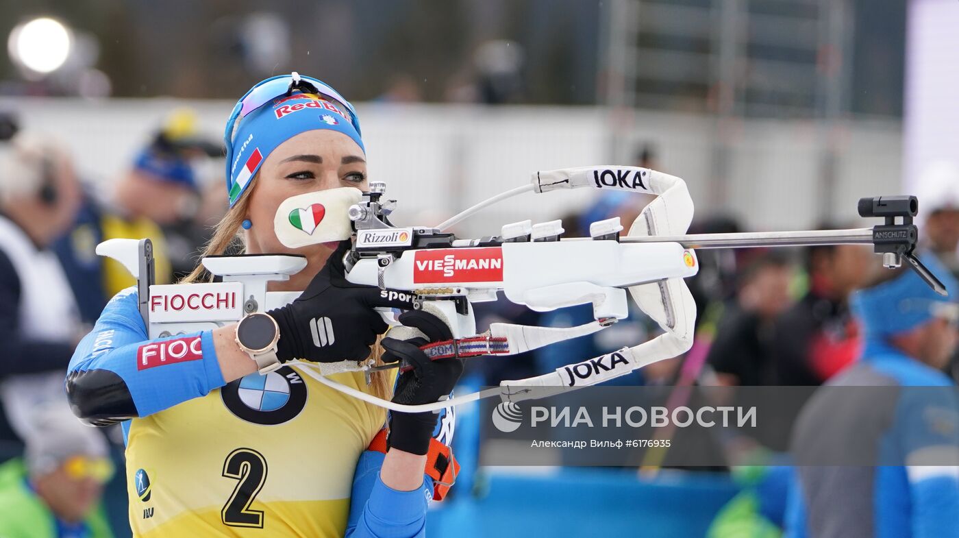 Биатлон. Чемпионат мира. Женщины. Масс-старт