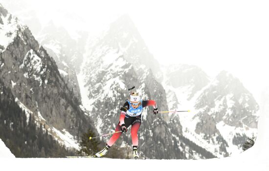 Биатлон. Чемпионат мира. Женщины. Масс-старт