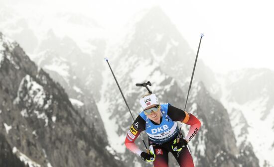 Биатлон. Чемпионат мира. Женщины. Масс-старт