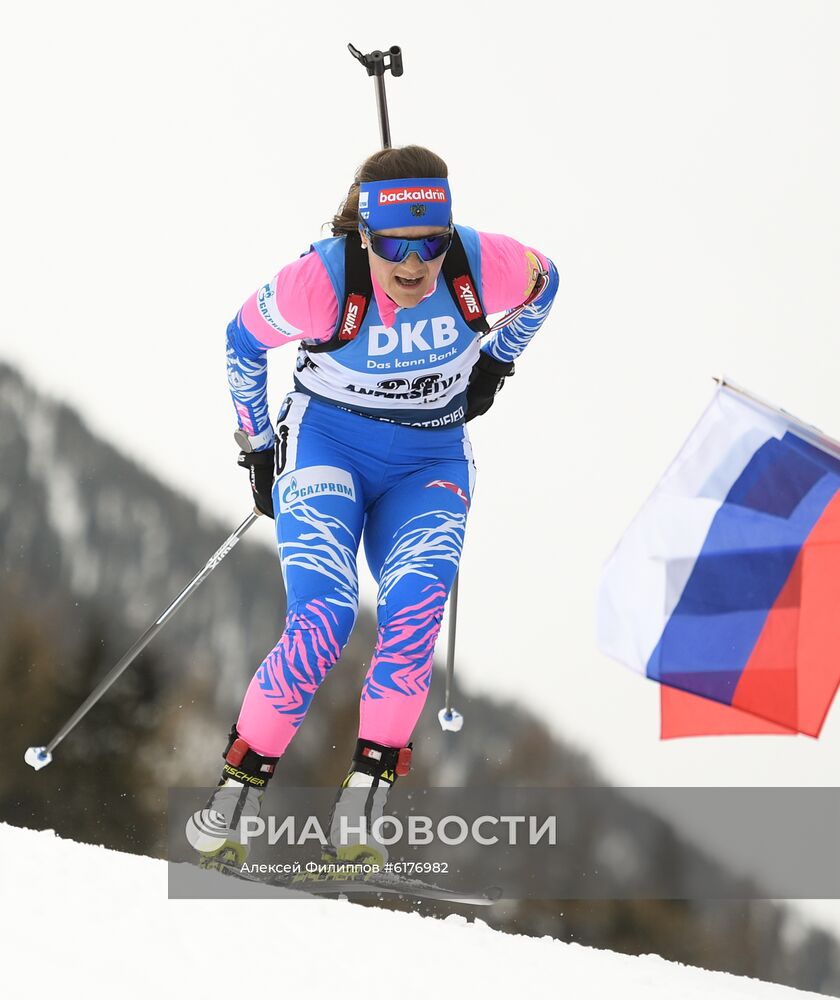 Биатлон. Чемпионат мира. Женщины. Масс-старт