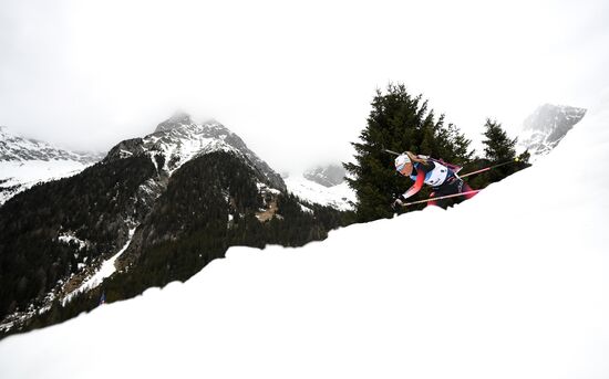 Биатлон. Чемпионат мира. Женщины. Масс-старт