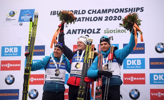 Биатлон. Чемпионат мира. Мужчины. Масс-старт