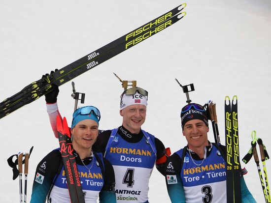 Биатлон. Чемпионат мира. Мужчины. Масс-старт