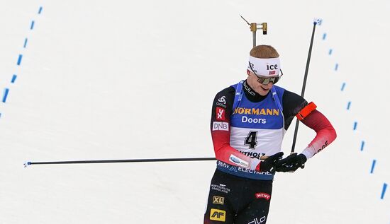 Биатлон. Чемпионат мира. Мужчины. Масс-старт