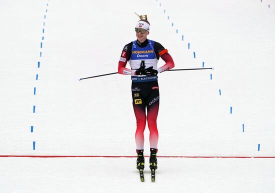 Биатлон. Чемпионат мира. Мужчины. Масс-старт