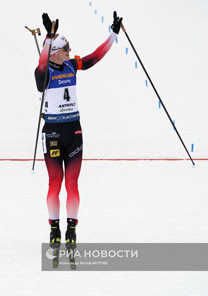 Биатлон. Чемпионат мира. Мужчины. Масс-старт