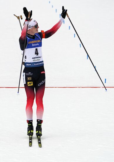 Биатлон. Чемпионат мира. Мужчины. Масс-старт