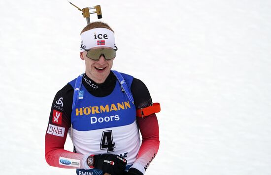 Биатлон. Чемпионат мира. Мужчины. Масс-старт