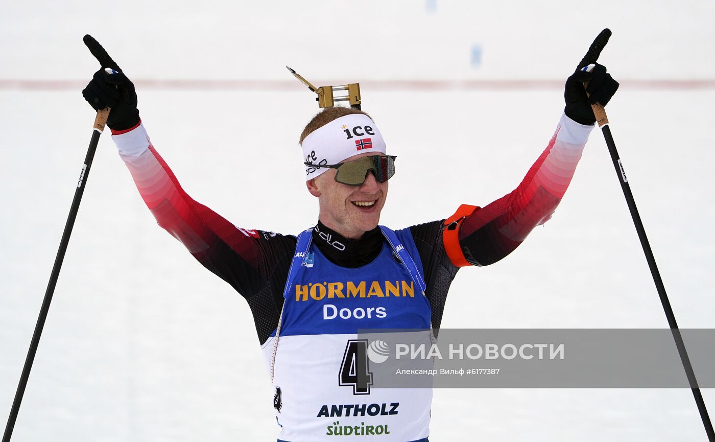 Биатлон. Чемпионат мира. Мужчины. Масс-старт