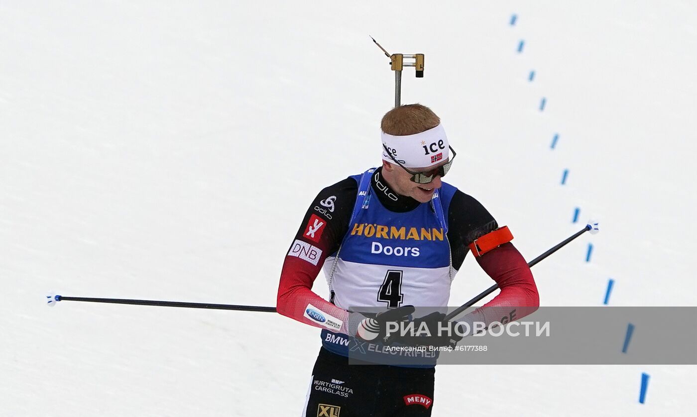 Биатлон. Чемпионат мира. Мужчины. Масс-старт