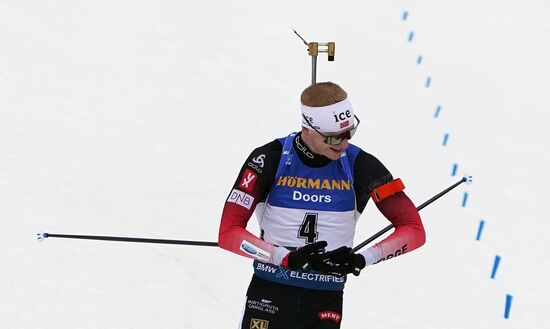 Биатлон. Чемпионат мира. Мужчины. Масс-старт