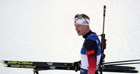 Биатлон. Чемпионат мира. Мужчины. Масс-старт