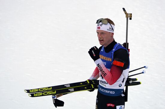 Биатлон. Чемпионат мира. Мужчины. Масс-старт