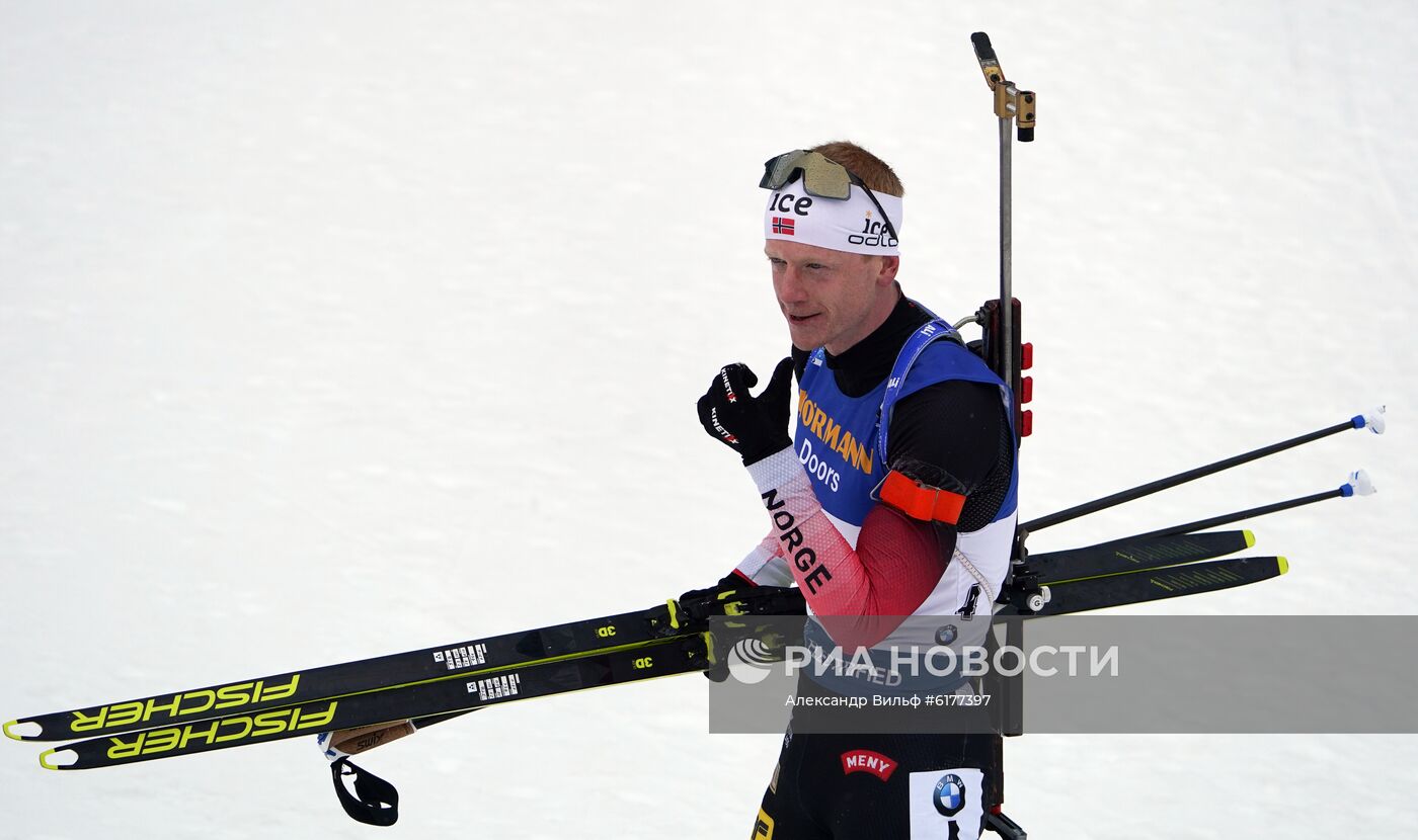 Биатлон. Чемпионат мира. Мужчины. Масс-старт