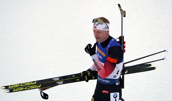 Биатлон. Чемпионат мира. Мужчины. Масс-старт