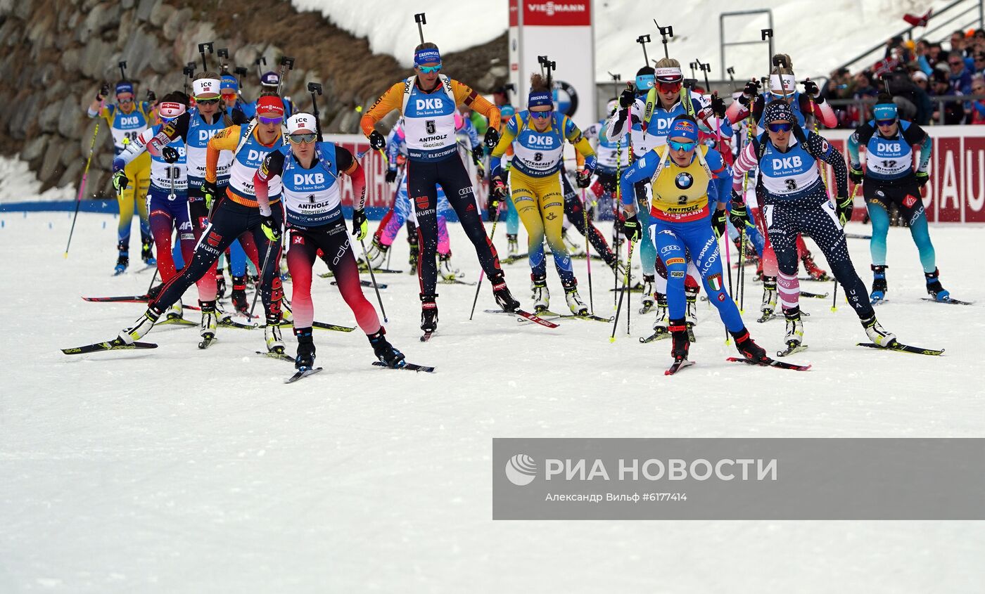 Биатлон. Чемпионат мира. Женщины. Масс-старт