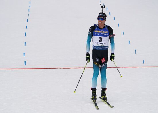 Биатлон. Чемпионат мира. Мужчины. Масс-старт