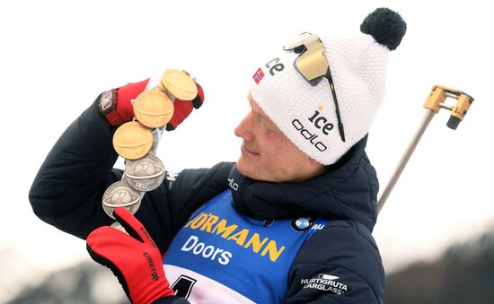 Биатлон. Чемпионат мира. Мужчины. Масс-старт