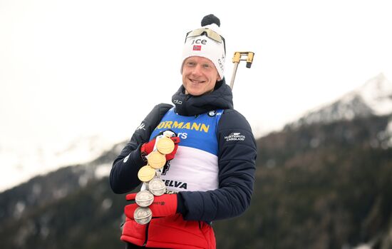 Биатлон. Чемпионат мира. Мужчины. Масс-старт