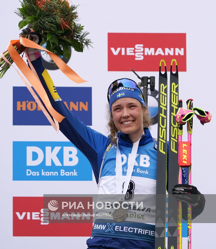 Биатлон. Чемпионат мира. Женщины. Масс-старт