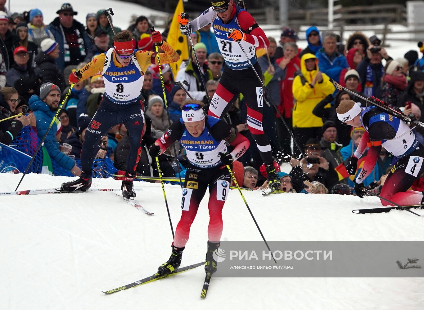 Биатлон. Чемпионат мира. Мужчины. Масс-старт