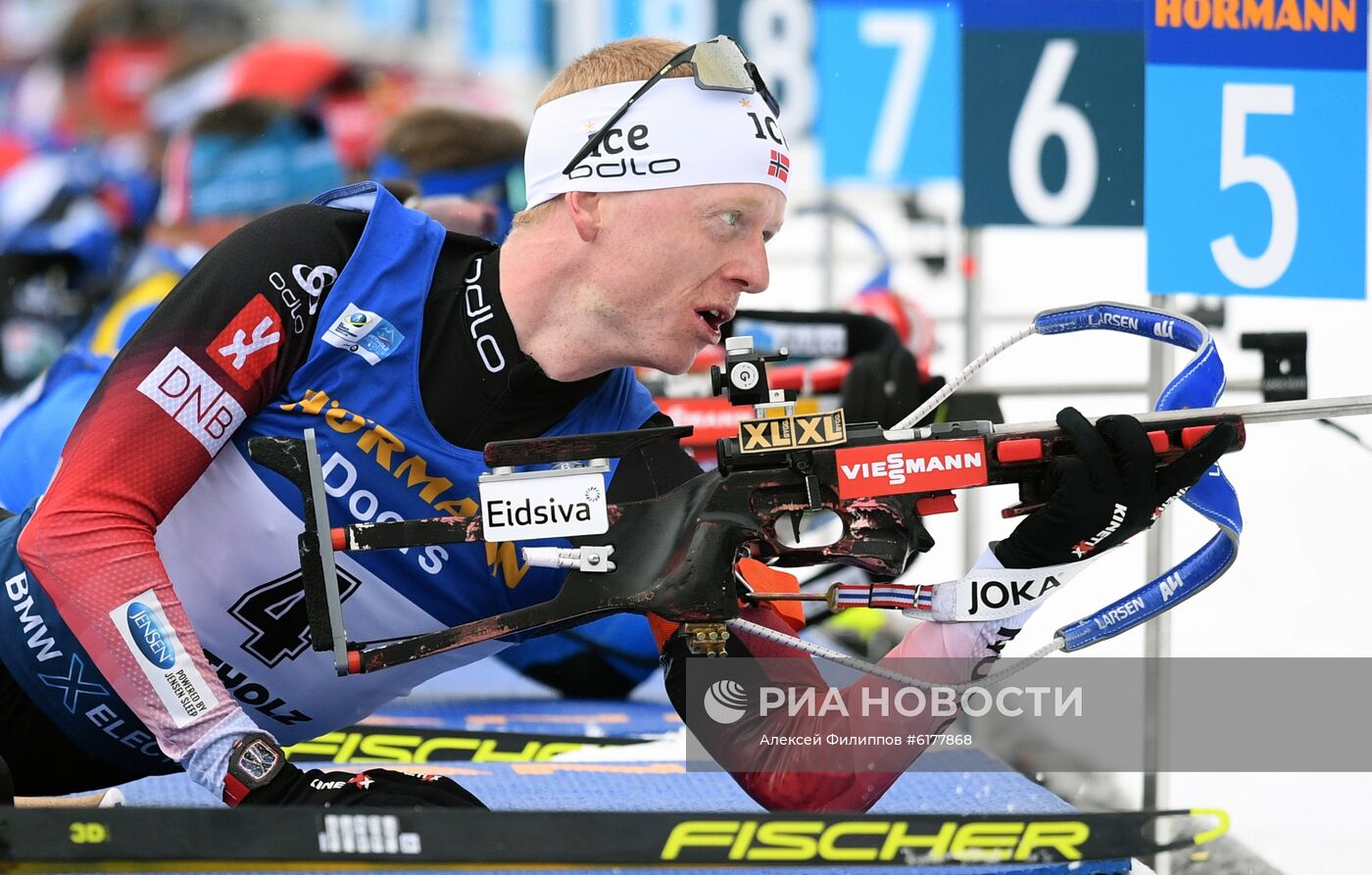 Биатлон. Чемпионат мира. Мужчины. Масс-старт