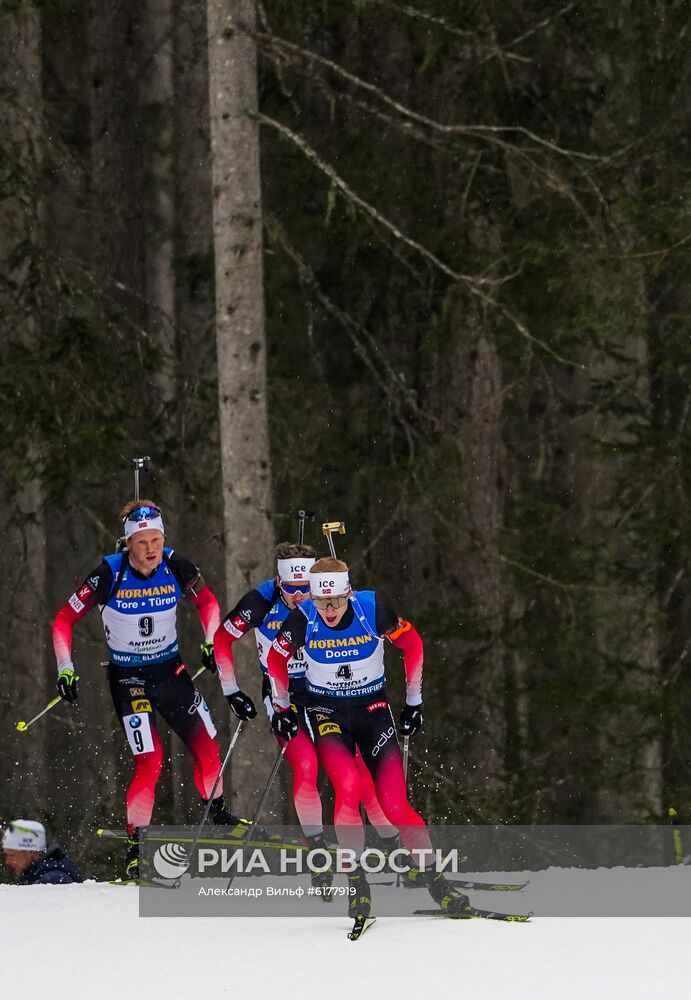 Биатлон. Чемпионат мира. Мужчины. Масс-старт