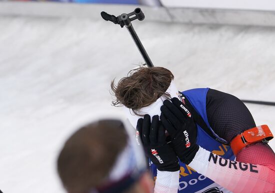 Биатлон. Чемпионат мира. Мужчины. Масс-старт