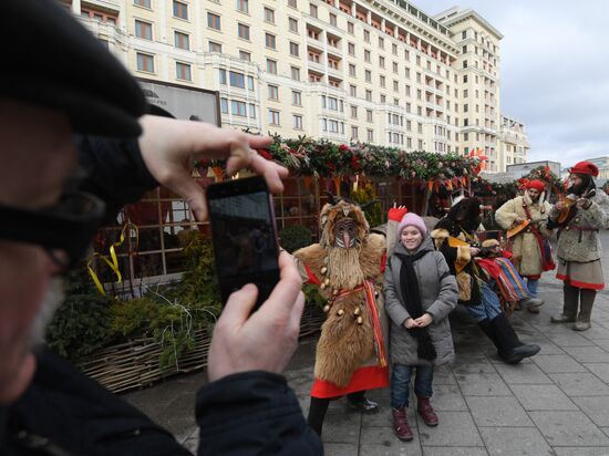 Масленица в Москве