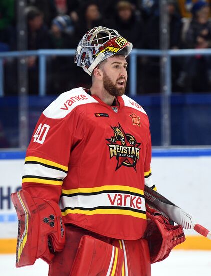 Хоккей. КХЛ. Матч "Куньлунь" - "Динамо" (Рига)