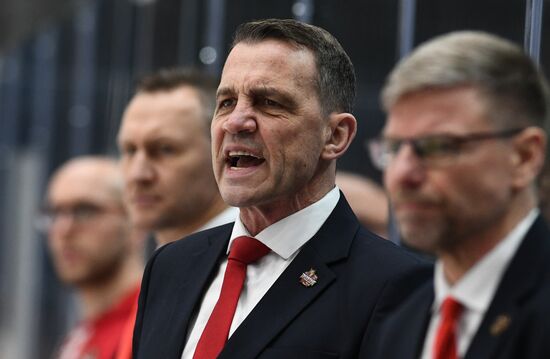 Хоккей. КХЛ. Матч "Куньлунь" - "Динамо" (Рига)