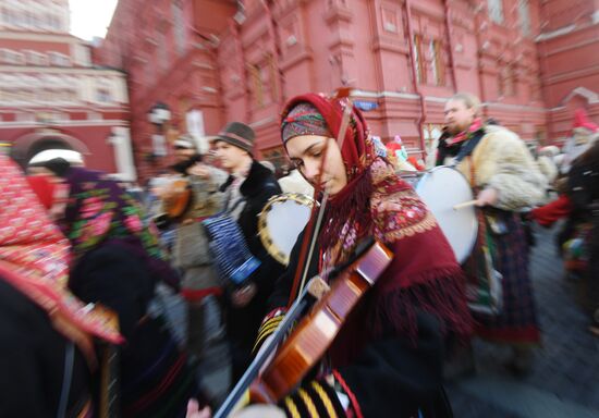 Масленица в Москве