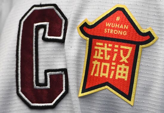 Хоккей. КХЛ. Матч "Куньлунь" - "Динамо" (Рига)