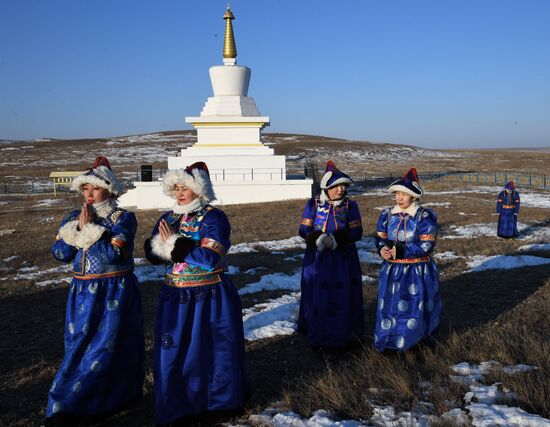 Праздник Сагаалган по случаю буддийского Нового года