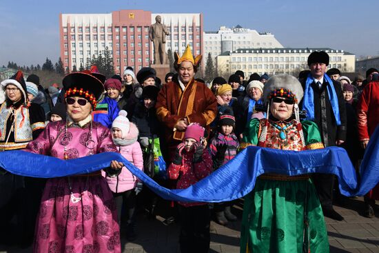 Праздник Сагаалган по случаю буддийского Нового года