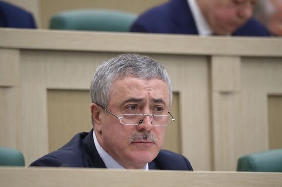 Заседание Совета Федерации РФ