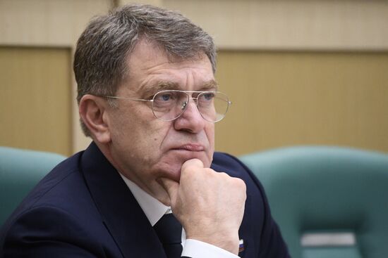 Заседание Совета Федерации РФ