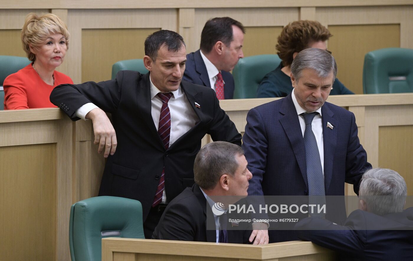 Заседание Совета Федерации РФ