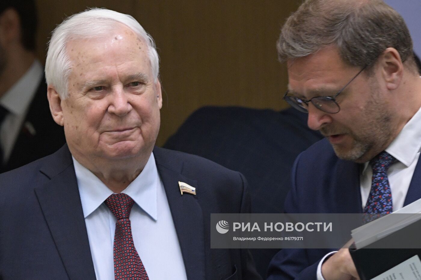 Заседание Совета Федерации РФ