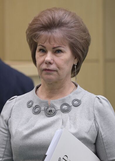 Заседание Совета Федерации РФ