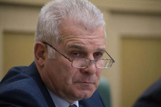 Заседание Совета Федерации РФ