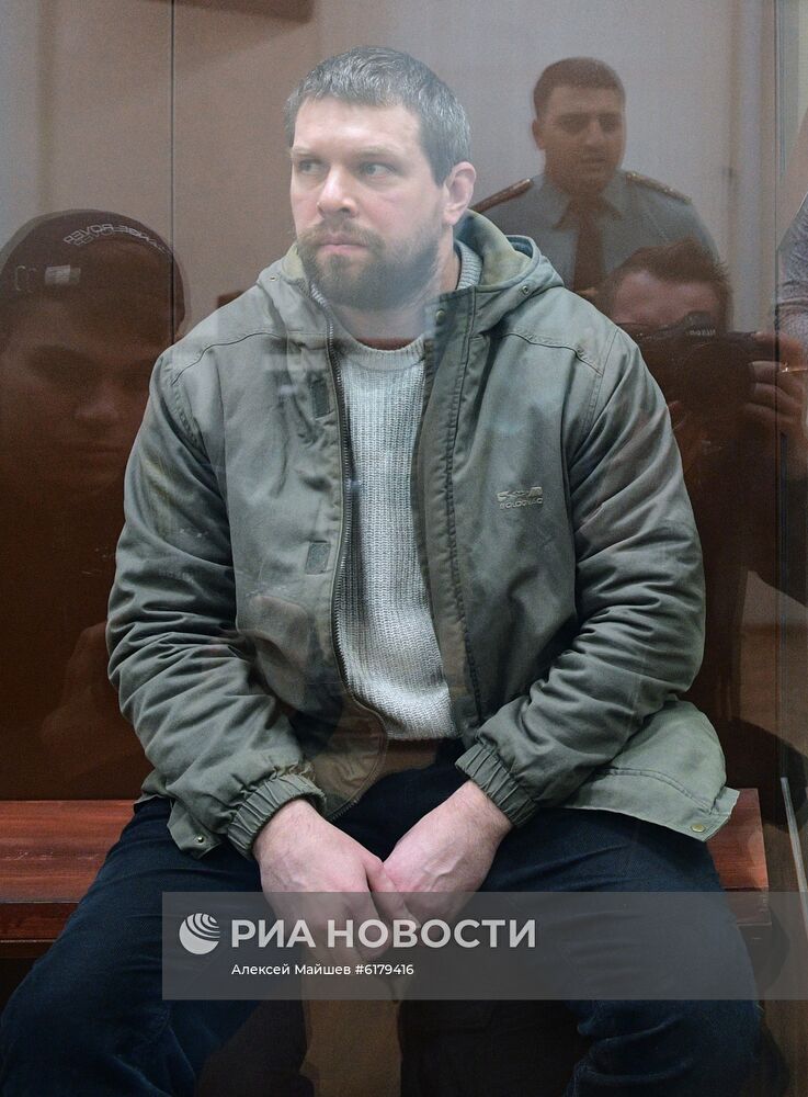 Заседание суда по делу экс-полицейского Д. Коновалова