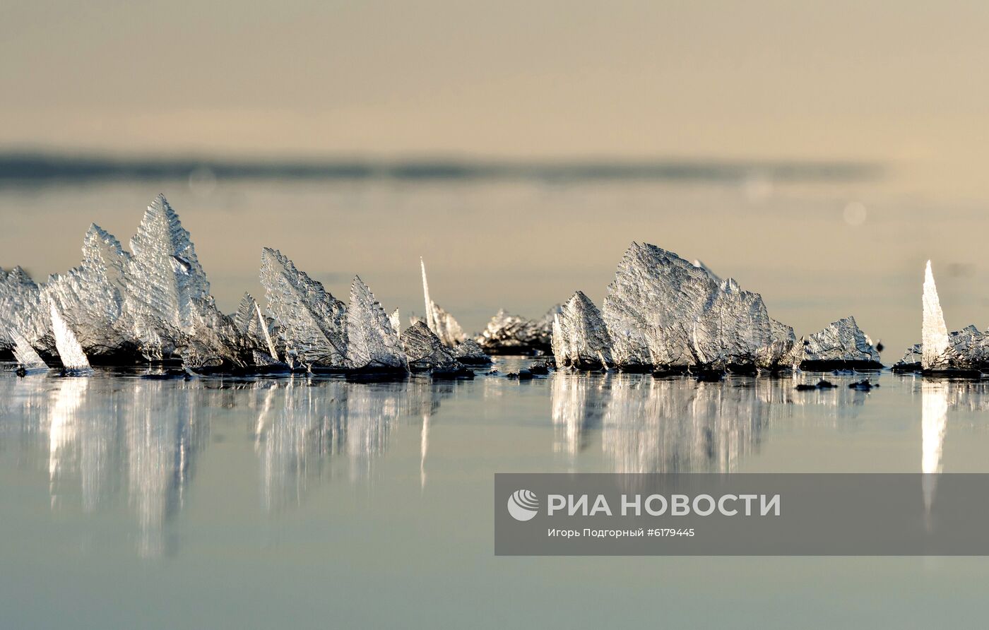 Онежское озеро в районе Петрозаводска