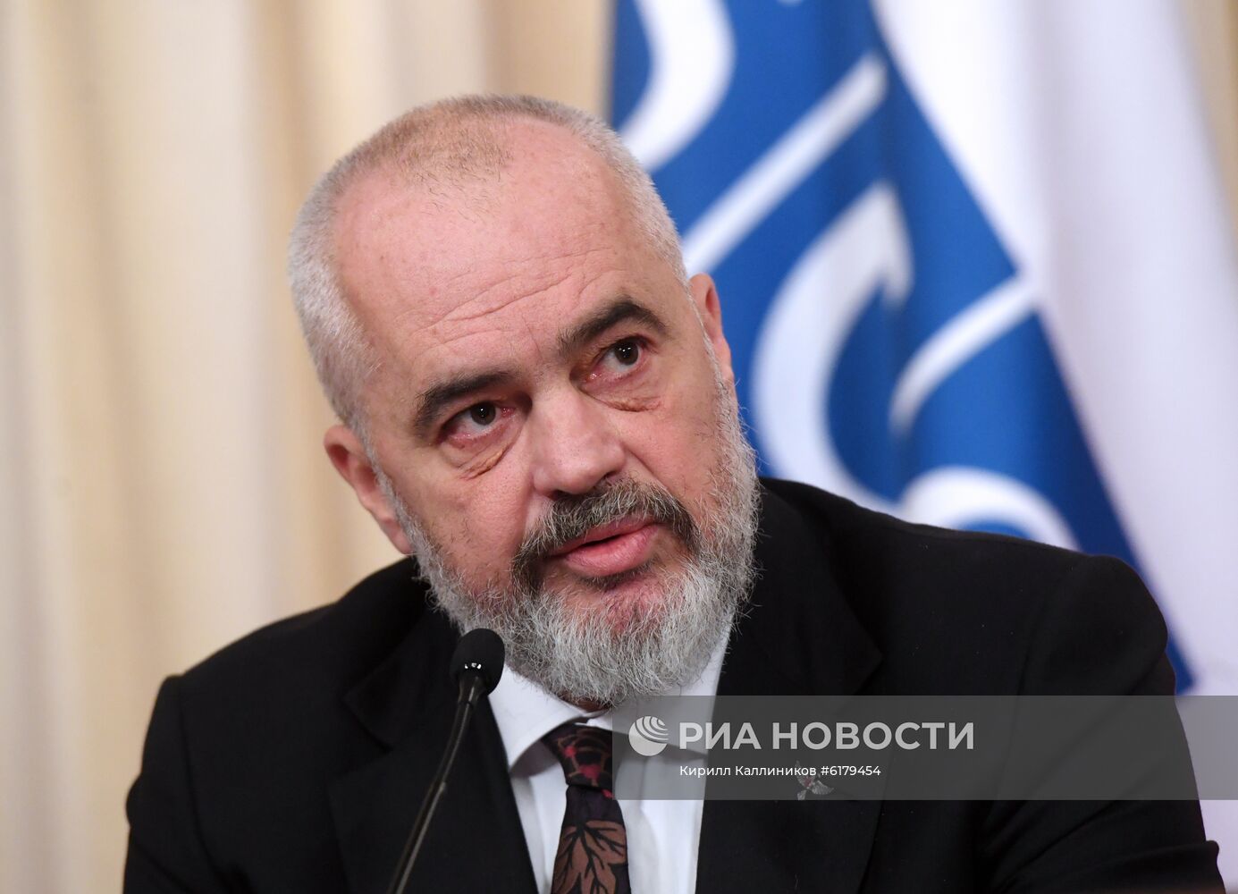 Встреча главы МИД РФ С. Лаврова с премьер-министром Албании Э. Рамой